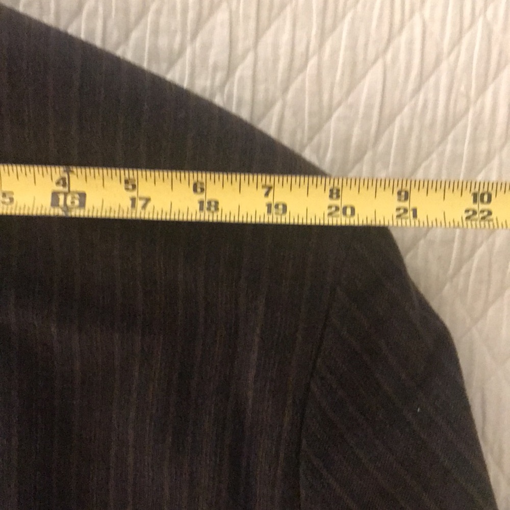 Hugo Boss Sunderland Velvet Striped Jacket Sport Coat Black w/ Brown Str… - Picture 13 of 16